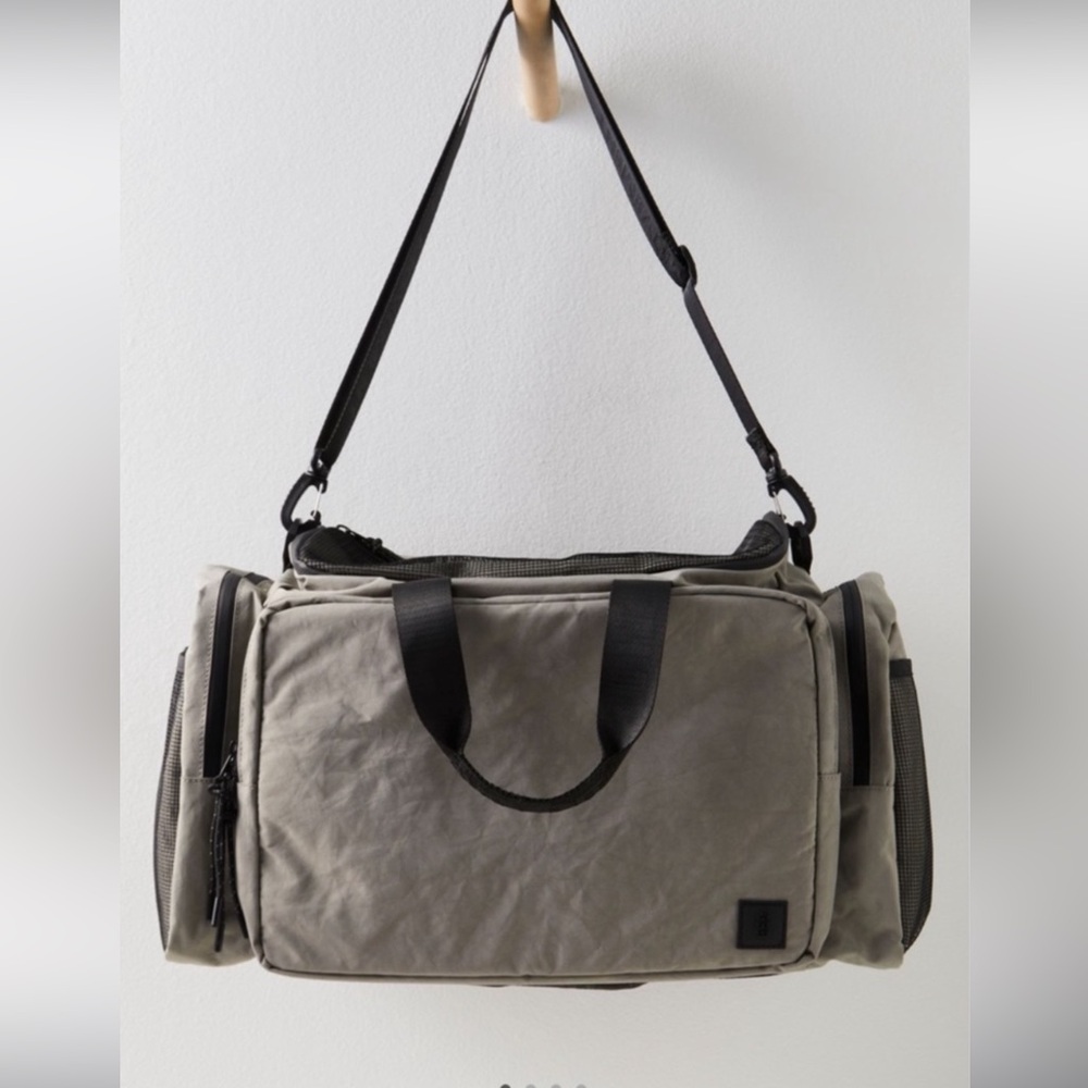 NWT Free People Rover Recycled Nylon Gym Weekender Bag